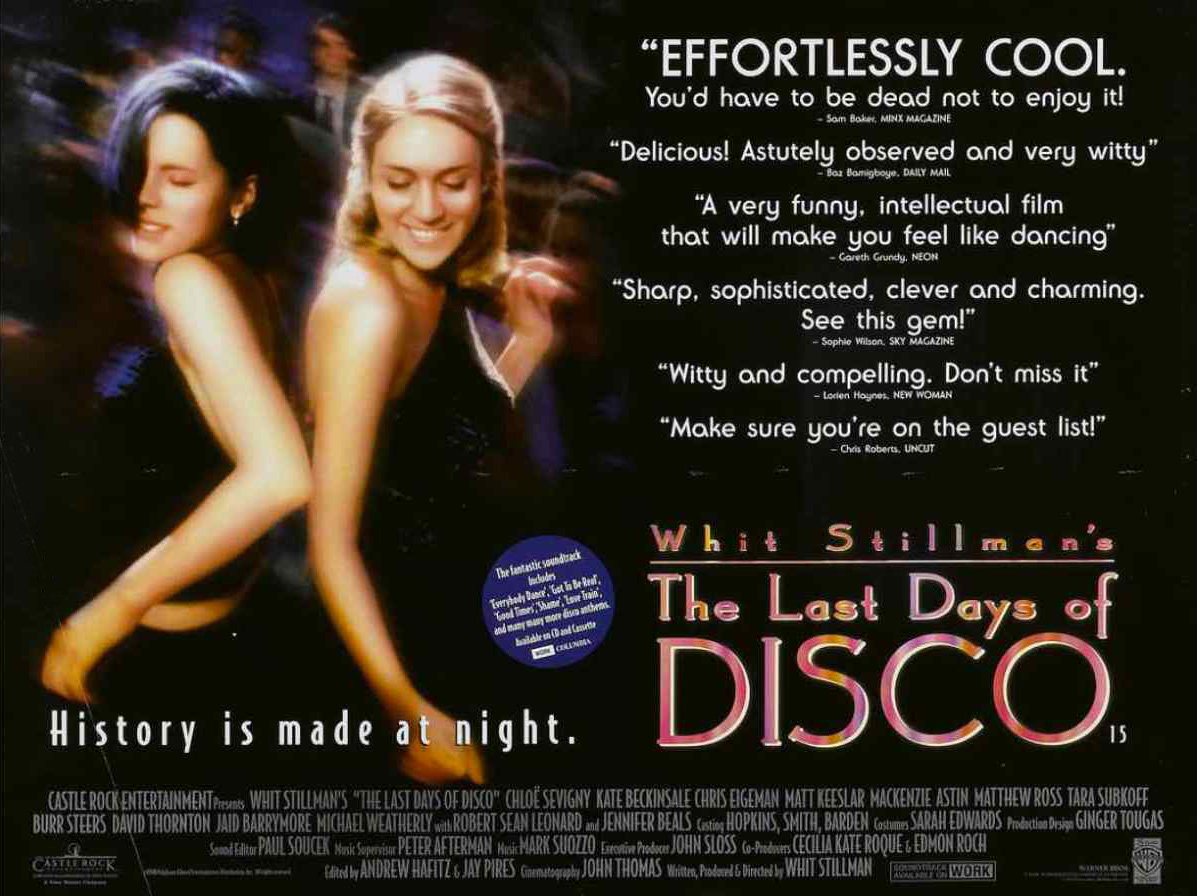 Last Days of Disco quad poster